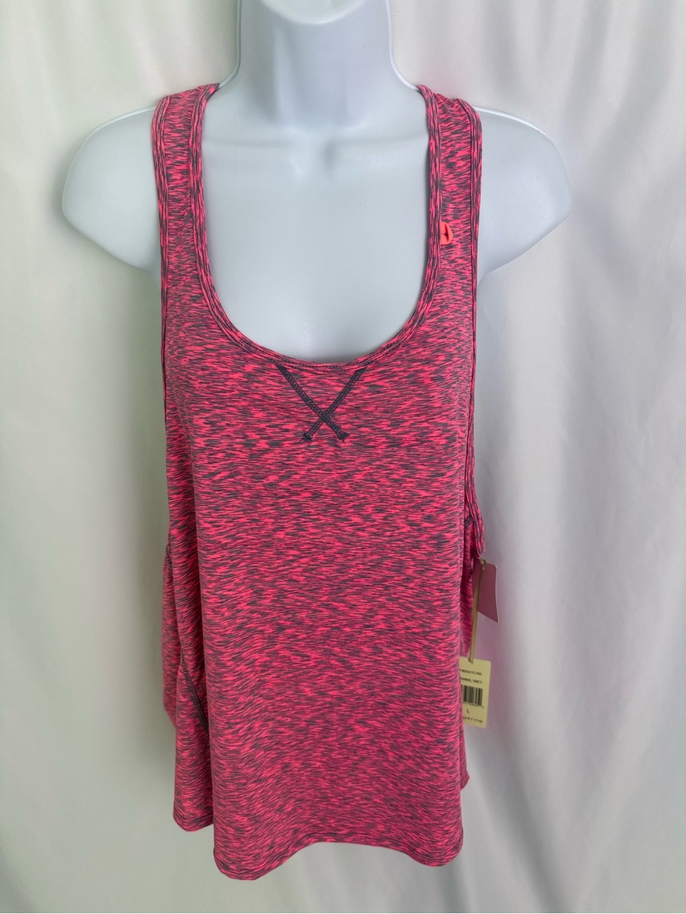 NWT Tangerine Racerback Tank Top Size Large
